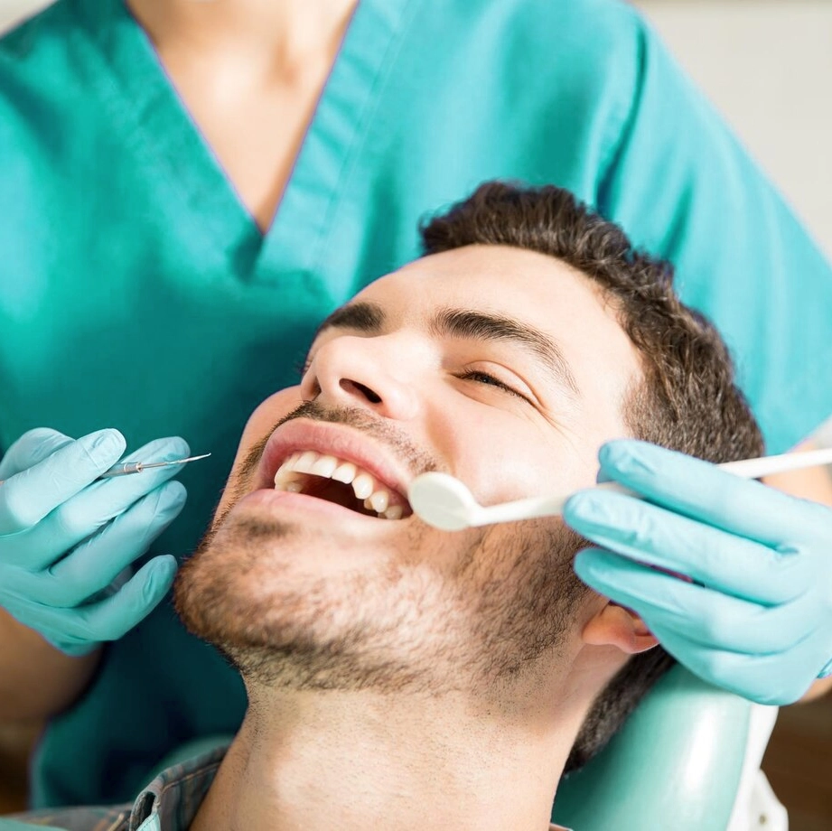 Professional teeth cleaning